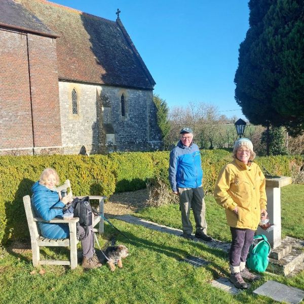 West Tytherley church yard
